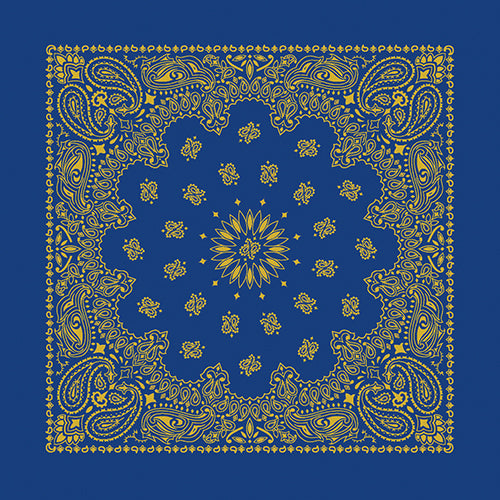METALLIC 22 INCH PAISLEY BANDANNAS - IMPORTED - AS LOW AS $0.80 EACH*