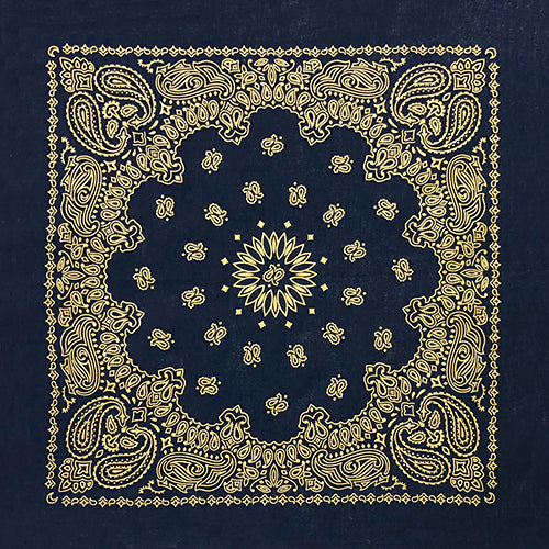 METALLIC 22 INCH PAISLEY BANDANNAS - IMPORTED - AS LOW AS $0.80 EACH*