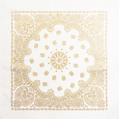 METALLIC 22 INCH PAISLEY BANDANNAS - IMPORTED - AS LOW AS $0.80 EACH*