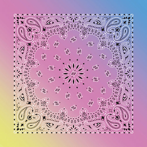 NOVELTY 22 INCH PAISLEY BANDANNAS - IMPORTED AND USA - As low as $0.84 per piece*