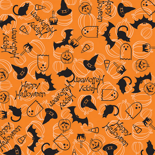 SEASONAL FALL HALLOWEEN 22 INCH BANDANNAS - USA AND IMPORT - As low as $0.84 per piece*