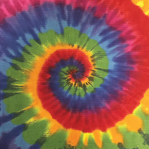 TIE DYED 22 INCH BANDANNAS - IMPORT AND USA - As low as $1.13 per piece*
