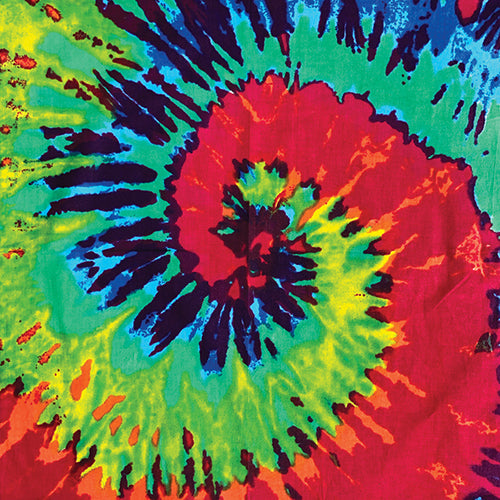 TIE DYED 22 INCH BANDANNAS - IMPORT AND USA - As low as $1.13 per piece*