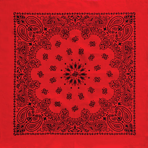 27 INCH AUSTIN PAISLEY BANDANNAS - IMPORTED - As low as $1.46 per piece*