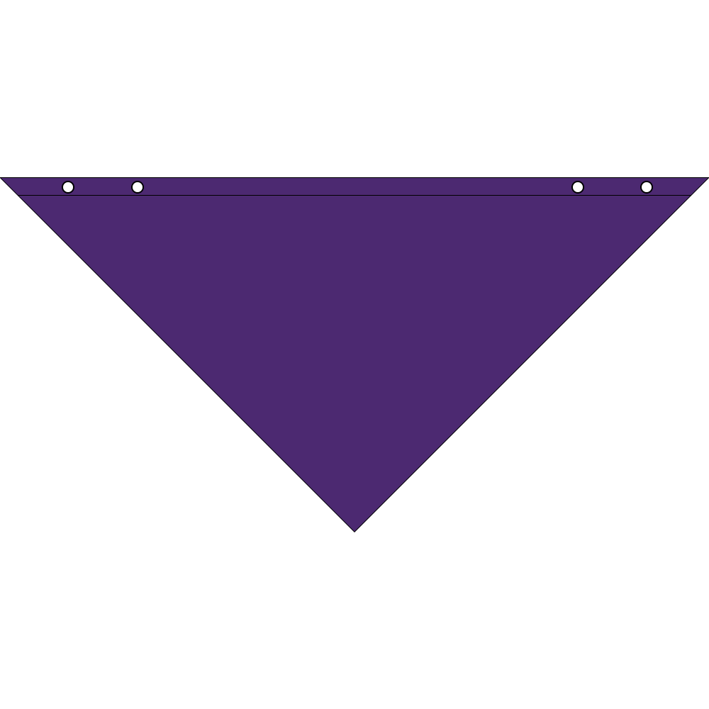 795TS SERIES SNAP AND GO PET BANDANNA TRIANGLE - MADE IN THE USA - AS LOW AS $1.17 EACH*