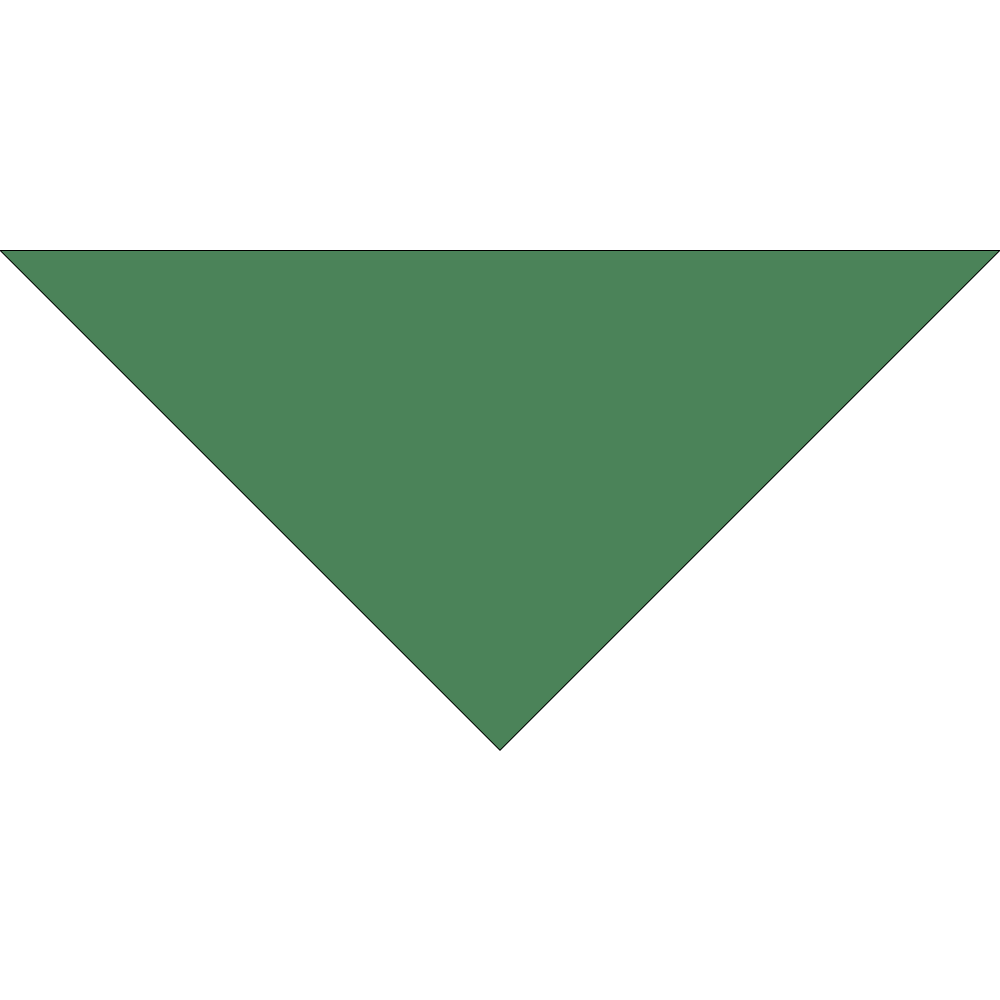 4800T SERIES 22 INCH PET BANDANNA TRIANGLE - MADE IN THE USA - AS LOW AS $1.18 EACH