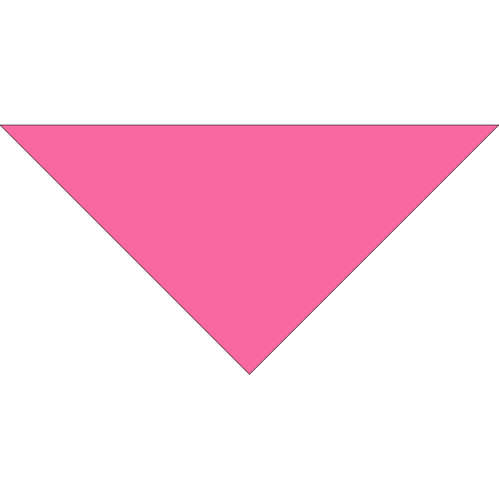 4900T SERIES 22 INCH PET BANDANNA TRIANGLE - (IMPORT) - AS LOW AS $0.71 EACH*