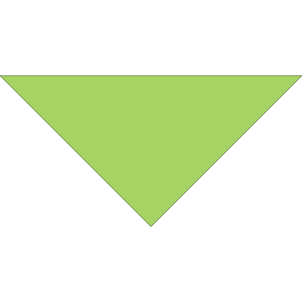 4800T SERIES 22 INCH PET BANDANNA TRIANGLE - MADE IN THE USA - AS LOW AS $1.18 EACH