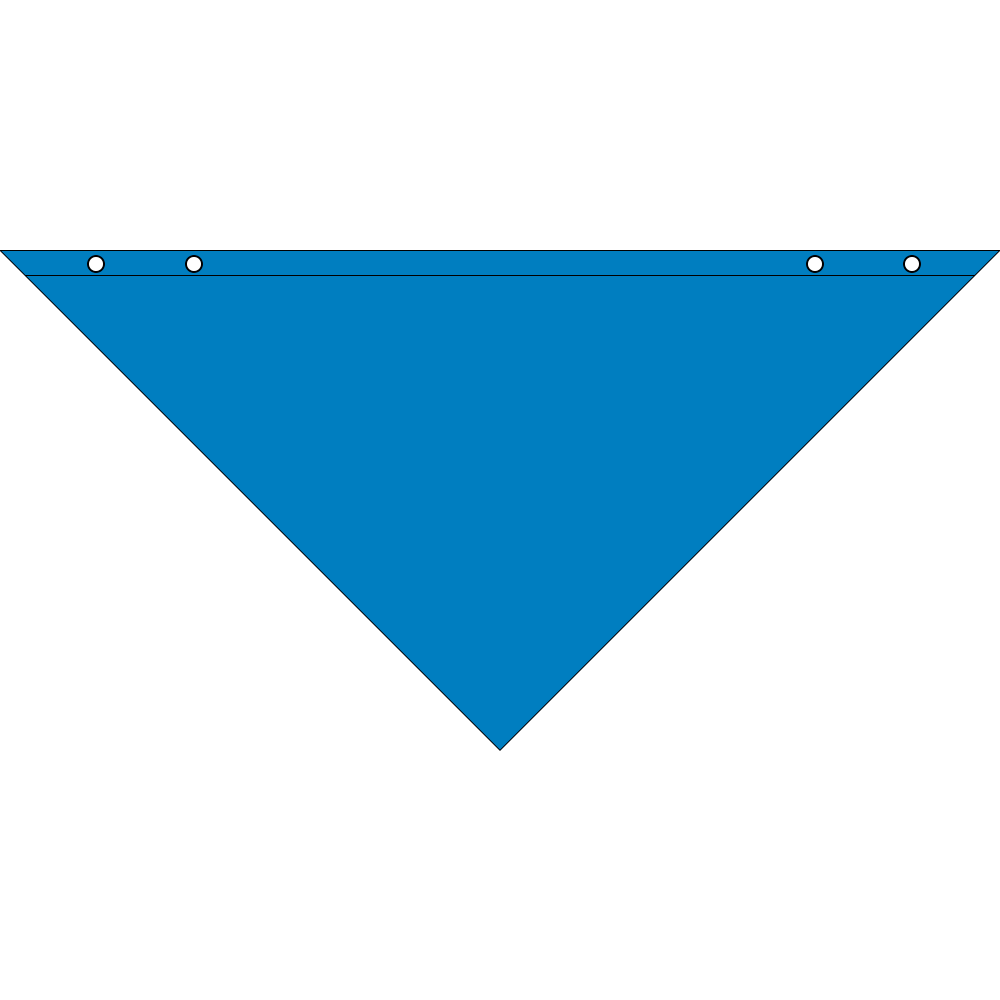 795TS SERIES SNAP AND GO PET BANDANNA TRIANGLE - MADE IN THE USA - AS LOW AS $1.17 EACH*