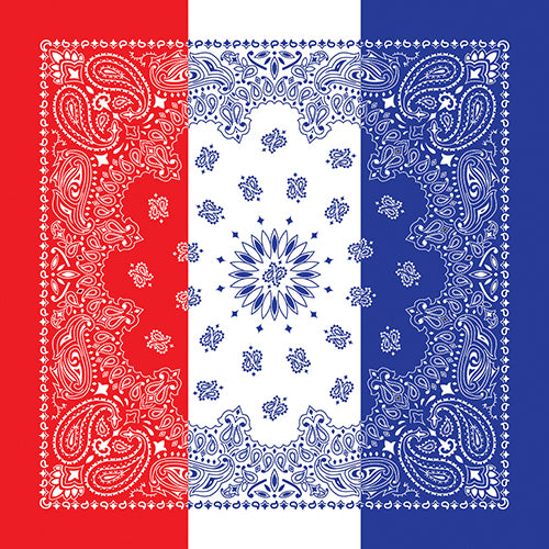 NOVELTY 22 INCH PAISLEY BANDANNAS - IMPORTED AND USA - As low as $0.84 per piece*