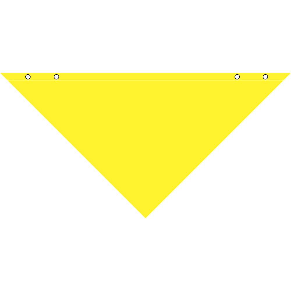 795TS SERIES SNAP AND GO PET BANDANNA TRIANGLE - MADE IN THE USA - AS LOW AS $1.17 EACH*