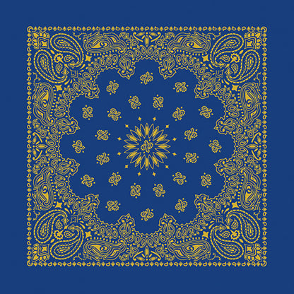 METALLIC 22 INCH PAISLEY BANDANNAS - IMPORTED - AS LOW AS $0.80 EACH*