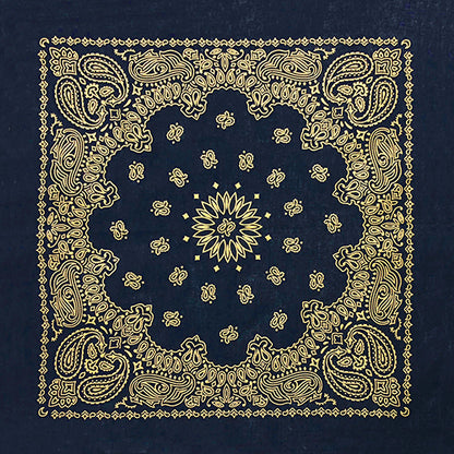 METALLIC 22 INCH PAISLEY BANDANNAS - IMPORTED - AS LOW AS $0.80 EACH*
