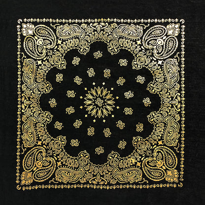 METALLIC 22 INCH PAISLEY BANDANNAS - IMPORTED - AS LOW AS $0.80 EACH*