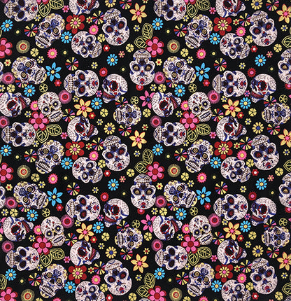 SKULLS AND FLAMES 22 INCH BANDANNAS  - USA AND IMPORT - As low as $0.84 per piece*
