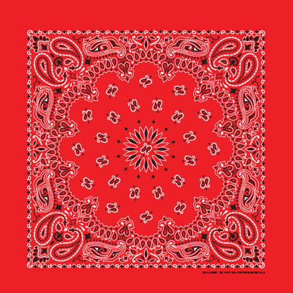 35 INCH BIG A$$ PAISLEY BANDANNAS - MADE IN THE USA - AS LOW AS $3.24 EACH*