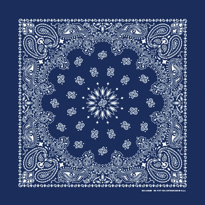 35 INCH BIG A$$ PAISLEY BANDANNAS - MADE IN THE USA - AS LOW AS $3.24 EACH*