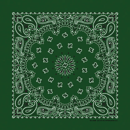 TRADITIONAL PAISLEY 22 INCH BANDANNAS - MADE IN THE USA - As low as $1.17 per piece*