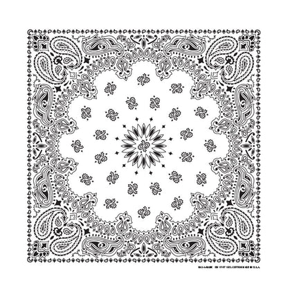 35 INCH BIG A$$ PAISLEY BANDANNAS - MADE IN THE USA - AS LOW AS $3.24 EACH*