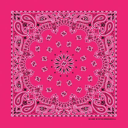 35 INCH BIG A$$ PAISLEY BANDANNAS - MADE IN THE USA - AS LOW AS $3.24 EACH*