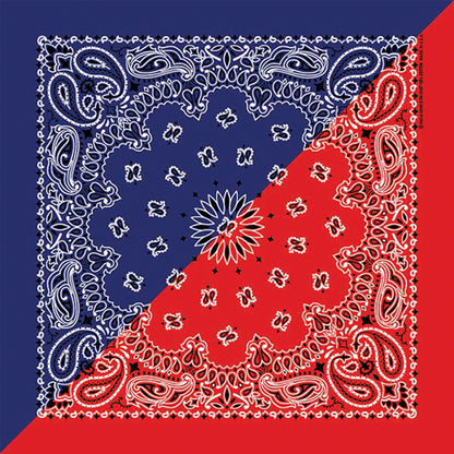 SPLIT PAISLEYS 22 INCH BANDANNAS - MADE IN THE USA - AS LOW AS $1.17 EACH*
