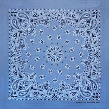 35 INCH BIG A$$ PAISLEY BANDANNAS - MADE IN THE USA - AS LOW AS $3.24 EACH*