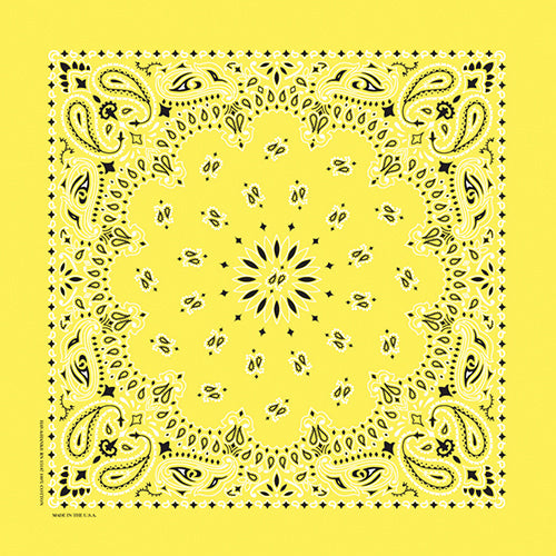 TRADITIONAL PAISLEY 22 INCH BANDANNAS - IMPORTED - As low as $0.84 per piece*