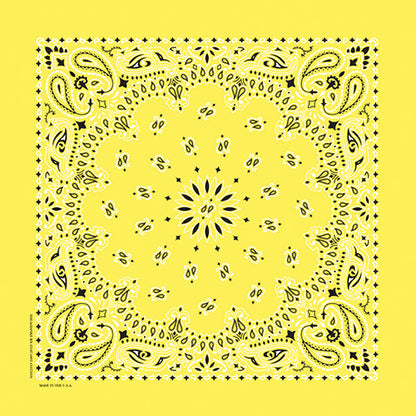 TRADITIONAL PAISLEY 22 INCH BANDANNAS - IMPORTED - As low as $0.84 per piece*