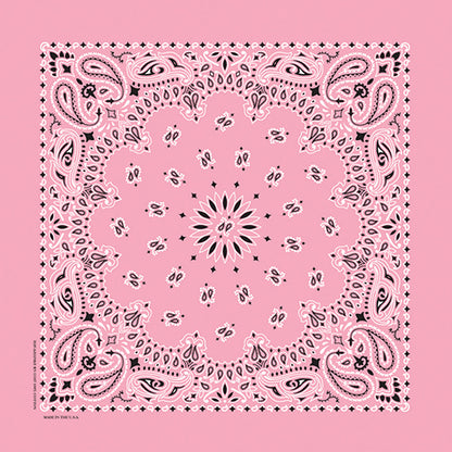 TRADITIONAL PAISLEY 22 INCH BANDANNAS - IMPORTED - As low as $0.84 per piece*