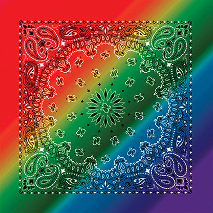 NOVELTY 22 INCH PAISLEY BANDANNAS - IMPORTED AND USA - As low as $0.84 per piece*