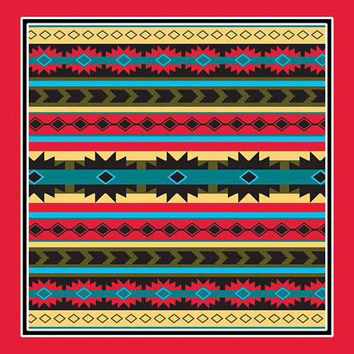 SOUTHWEST THEMED 22 INCH BANDANNAS - MADE IN THE USA - As low as $1.22 per piece*