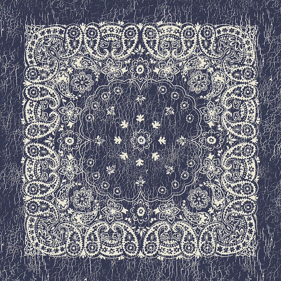 RUSTIC AND FLORAL 27 INCH PAISLEY BANDANNAS - MADE IN THE USA - As low as $1.61 per piece*