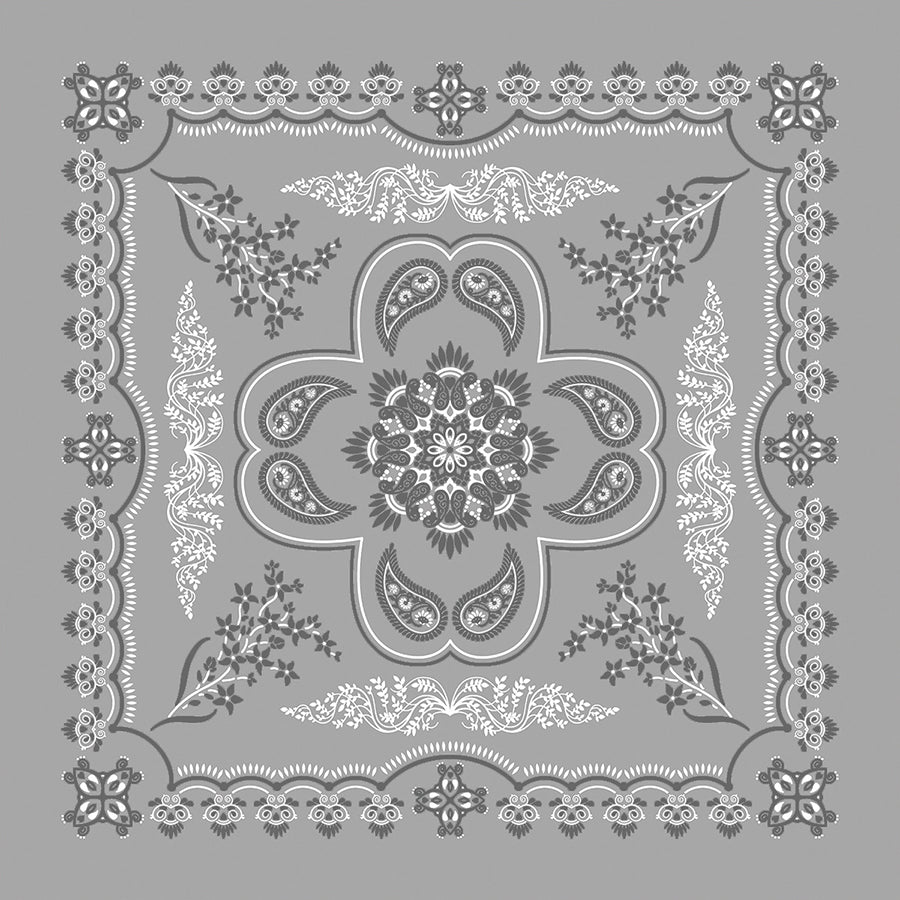 RUSTIC AND FLORAL 27 INCH PAISLEY BANDANNAS - MADE IN THE USA - As low as $1.61 per piece*