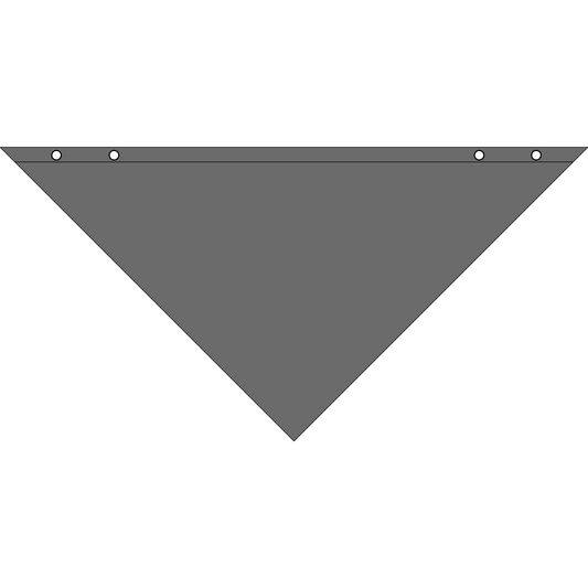 4800TS SERIES SNAP AND GO PET BANDANNA TRIANGLE - MADE IN THE USA