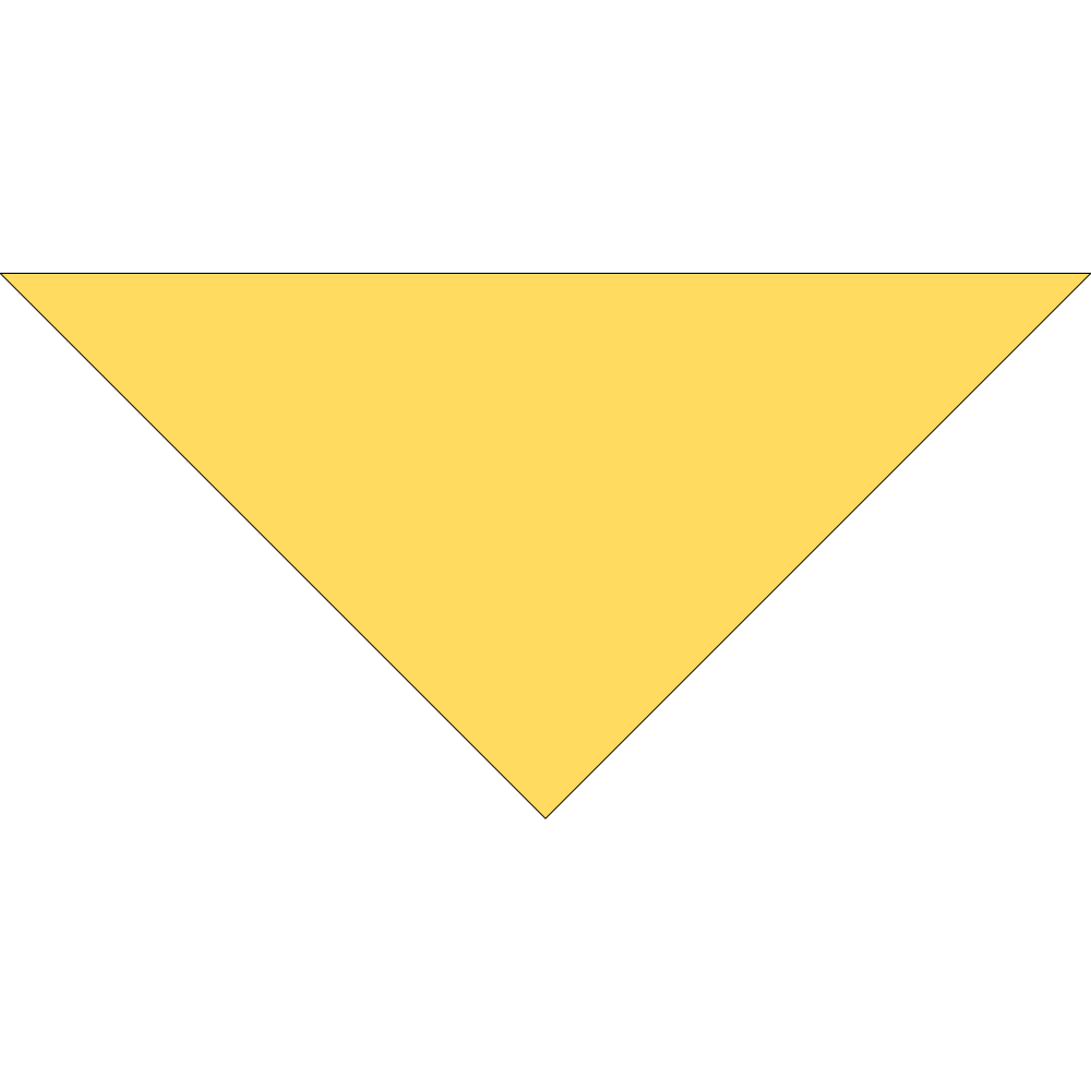 4800T SERIES 22 INCH PET BANDANNA TRIANGLE - MADE IN THE USA - AS LOW AS $1.18 EACH