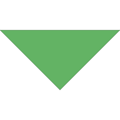 4800T SERIES 22 INCH PET BANDANNA TRIANGLE - MADE IN THE USA - AS LOW AS $1.18 EACH
