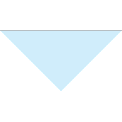 4800T SERIES 22 INCH PET BANDANNA TRIANGLE - MADE IN THE USA - AS LOW AS $1.18 EACH
