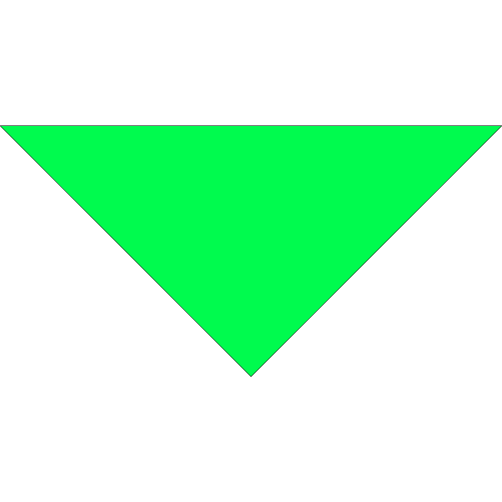 4600T SERIES 22 INCH NEON PET BANDANNA TRIANGLE - MADE IN THE USA - AS LOW AS $1.35 EACH