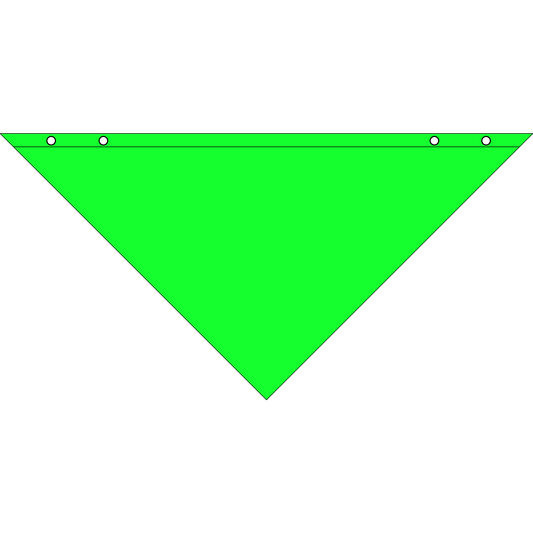 4600TS SERIES 22 INCH SNAP AND GO PET BANDANNA TRIANGLE - MADE IN THE USA - AS LOW AS $1.23 EACH*