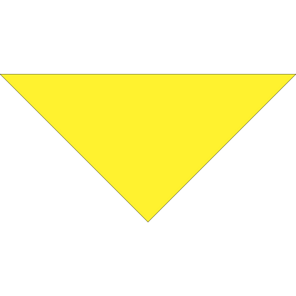 4600T SERIES 22 INCH NEON PET BANDANNA TRIANGLE - MADE IN THE USA - AS LOW AS $1.35 EACH