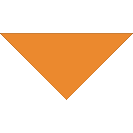 4900T SERIES 22 INCH PET BANDANNA TRIANGLE - (IMPORT) - AS LOW AS $0.71 EACH*