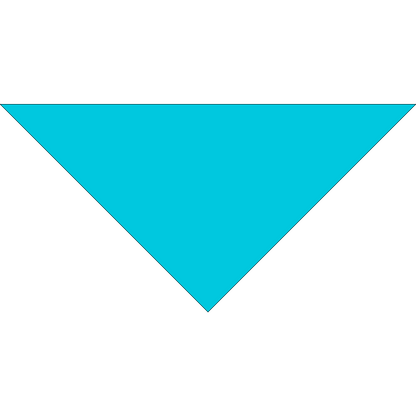 4800T SERIES 22 INCH PET BANDANNA TRIANGLE - MADE IN THE USA - AS LOW AS $1.18 EACH
