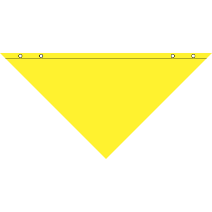 4900TS SERIES SNAP AND GO PET BANDANNA TRIANGLE - (IMPORTED) - AS LOW AS $1.23 EACH*