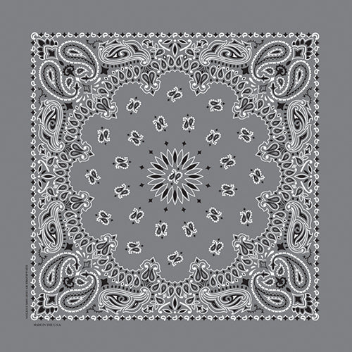 TRADITIONAL PAISLEY 22 INCH BANDANNAS - MADE IN THE USA - As low as $1.17 per piece*