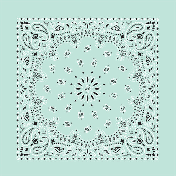 TRADITIONAL PAISLEY 22 INCH BANDANNAS - MADE IN THE USA - As low as $1.17 per piece*